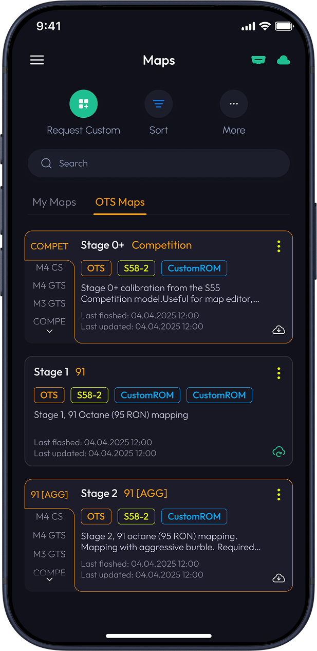 Mobile preview